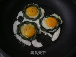 豆角煎酿鸡蛋步骤6