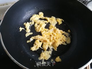 黄瓜花炒蛋步骤5