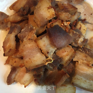 肉片炒菌菇腐竹步骤3