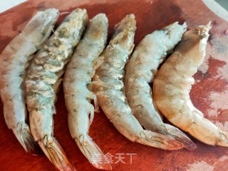 番茄土豆虾步骤4