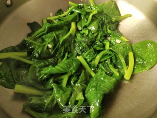清炒木耳菜步骤4