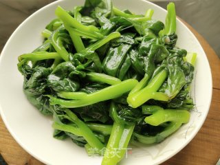 清炒木耳菜步骤6