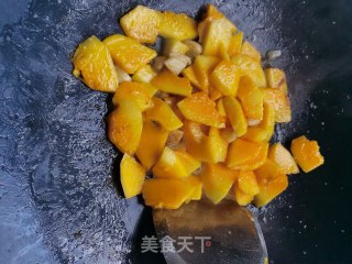 蒜炒木瓜步骤5