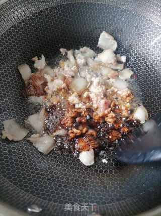 酸豇豆角炒肉步骤2
