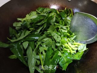 蒜香空心菜步骤4
