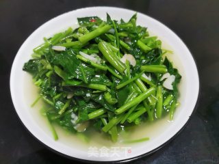蒜香空心菜步骤7
