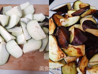豆腐烧茄子步骤2