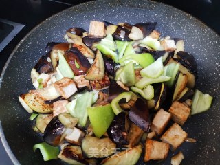 豆腐烧茄子步骤7