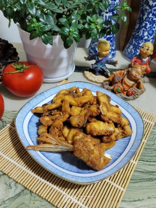 炸脆鲩鱼片步骤12