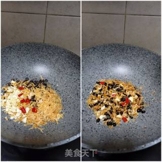 虾皮豆豉辣炒萝卜干步骤3