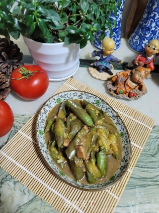 咸鱼烧紫茄子步骤8