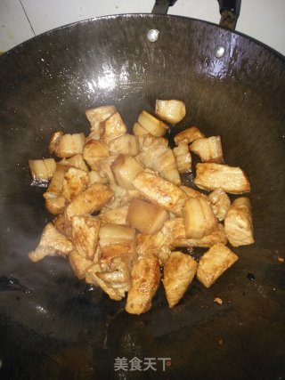 红烧肉炖萝卜步骤5
