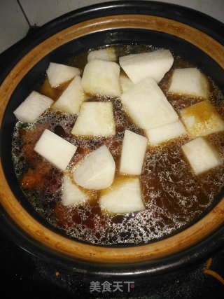 红烧肉炖萝卜步骤9