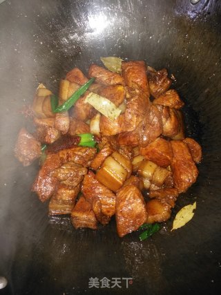 红烧肉炖萝卜步骤7