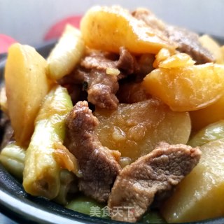 梅花肉炖土豆步骤18
