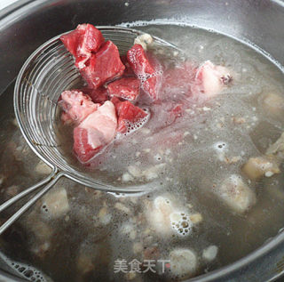 炖羊杂羊肉步骤4