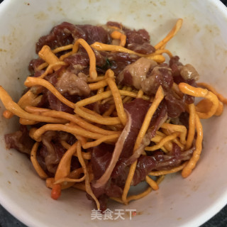 虫草花蒸牛肉步骤5