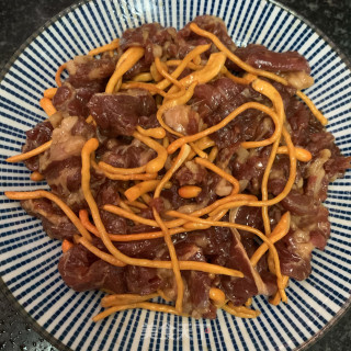 虫草花蒸牛肉步骤6