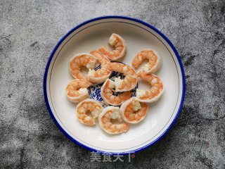 蒜蓉粉丝蒸虾仁步骤7