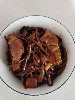 茶树菇炖肉步骤10