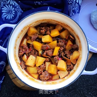 红烧牛肉炖土豆步骤12