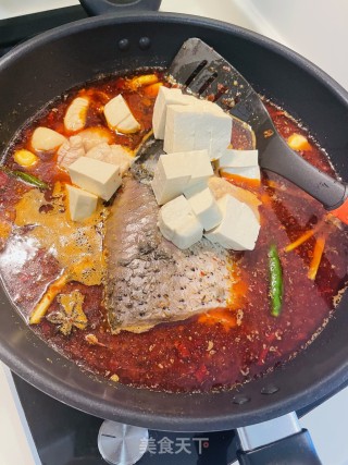 水煮麻辣鲤鱼鱼籽步骤4