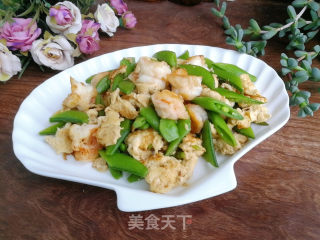 虾球豆角炒蛋步骤10