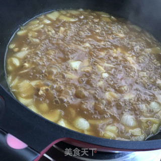 洋葱鸡块咖喱饭步骤6