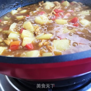 洋葱鸡块咖喱饭步骤10