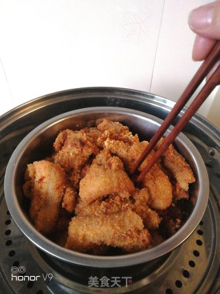 为母亲做一道粉蒸肉步骤14