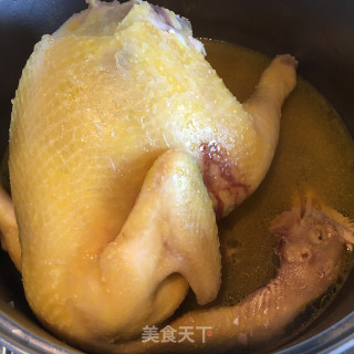 墨鱼干蒸草鸡步骤1