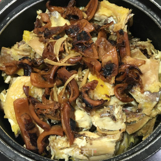 墨鱼干蒸草鸡步骤11