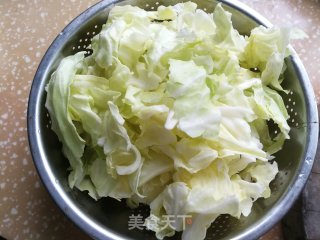 牛柳包菜炒粉丝步骤4