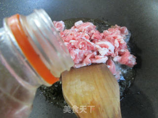 肉片煮夜开花步骤4