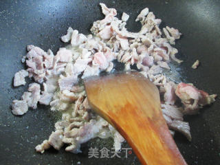 肉片煮夜开花步骤5