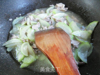 肉片煮夜开花步骤10