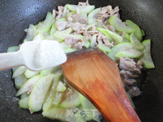 肉片煮夜开花步骤9