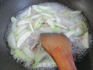肉片煮夜开花步骤7