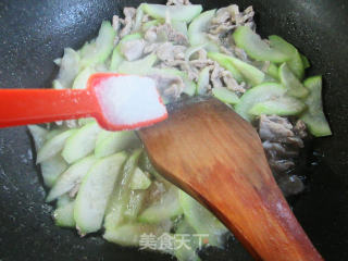 肉片煮夜开花步骤8