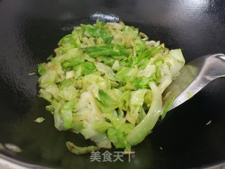 蒜蓉包菜步骤4