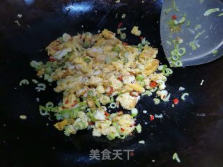 小笋炒蛋步骤8