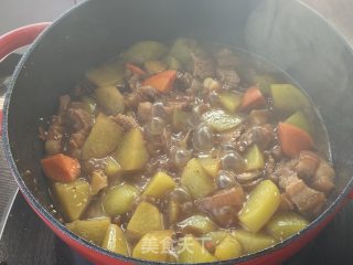 小鲍鱼红烧肉炖土豆，超级下饭哟！步骤7