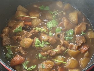 小鲍鱼红烧肉炖土豆，超级下饭哟！步骤9