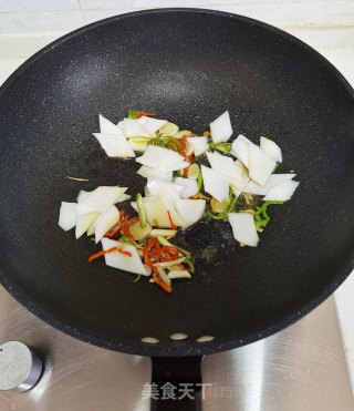 荷兰豆炒山药步骤8