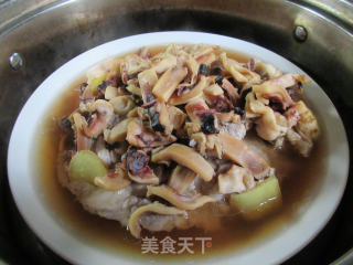 乌贼鲞蒸肉片步骤14