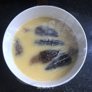 羊肚菌蒸蛋步骤7