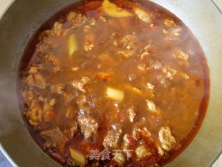 糯玉米土豆炖牛肋条步骤13