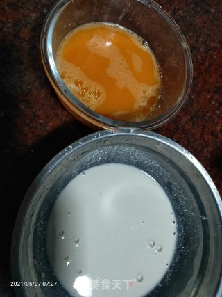 豆腐鱼煎蛋步骤4