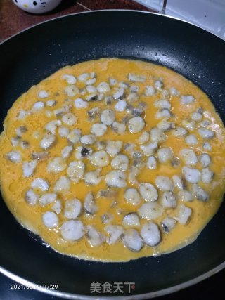 豆腐鱼煎蛋步骤6