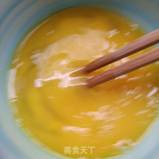 枸杞头香椿煎蛋步骤6